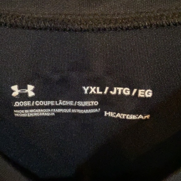 Under Armour HEATGEAR boys youth XL shirt - Picture 2 of 5